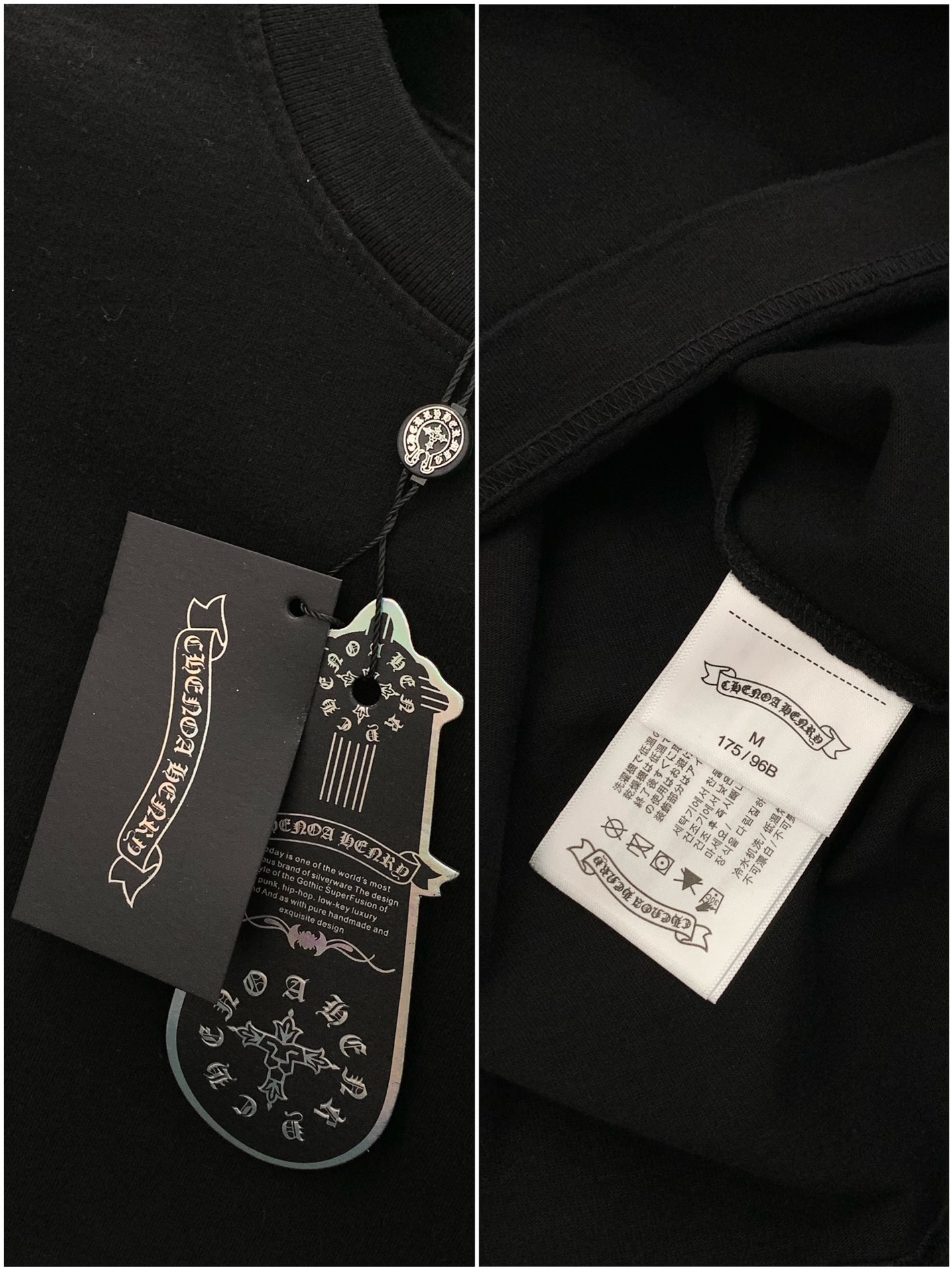 ，，Chrome Hearts 克罗心，2025春夏新品，专柜同步有售，原单狠货，时尚休闲圆领短袖T恤，