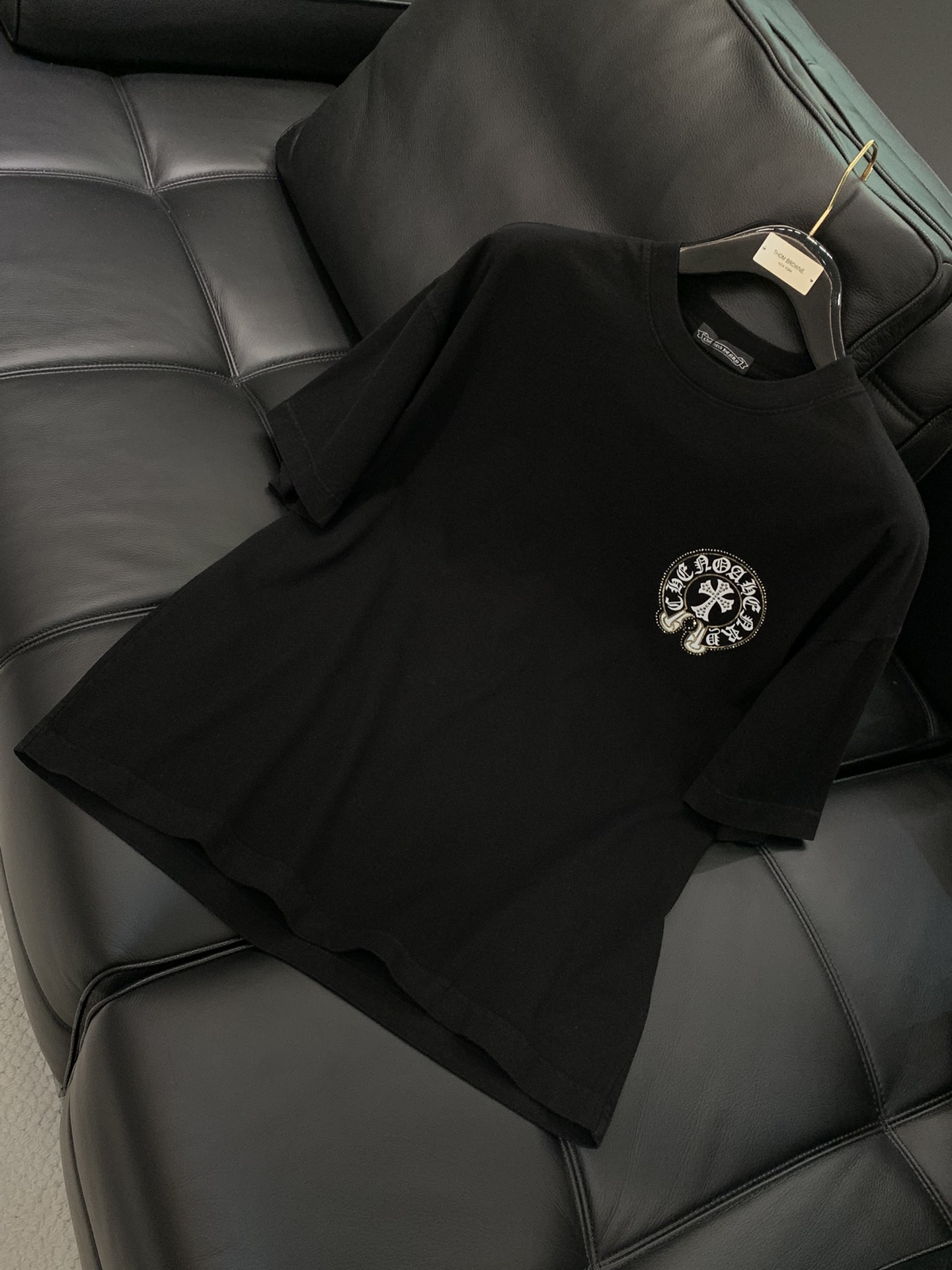 ，，Chrome Hearts 克罗心，2025春夏新品，专柜同步有售，原单狠货，时尚休闲圆领短袖T恤，