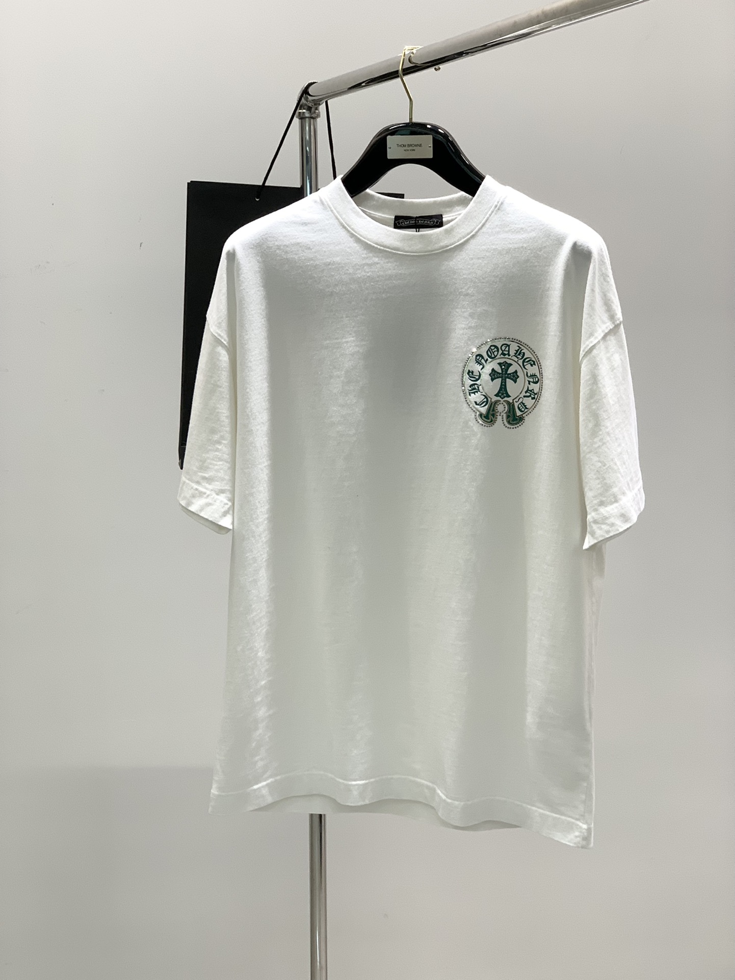 ，，Chrome Hearts 克罗心，2025春夏新品，专柜同步有售，原单狠货，时尚休闲圆领短袖T恤，