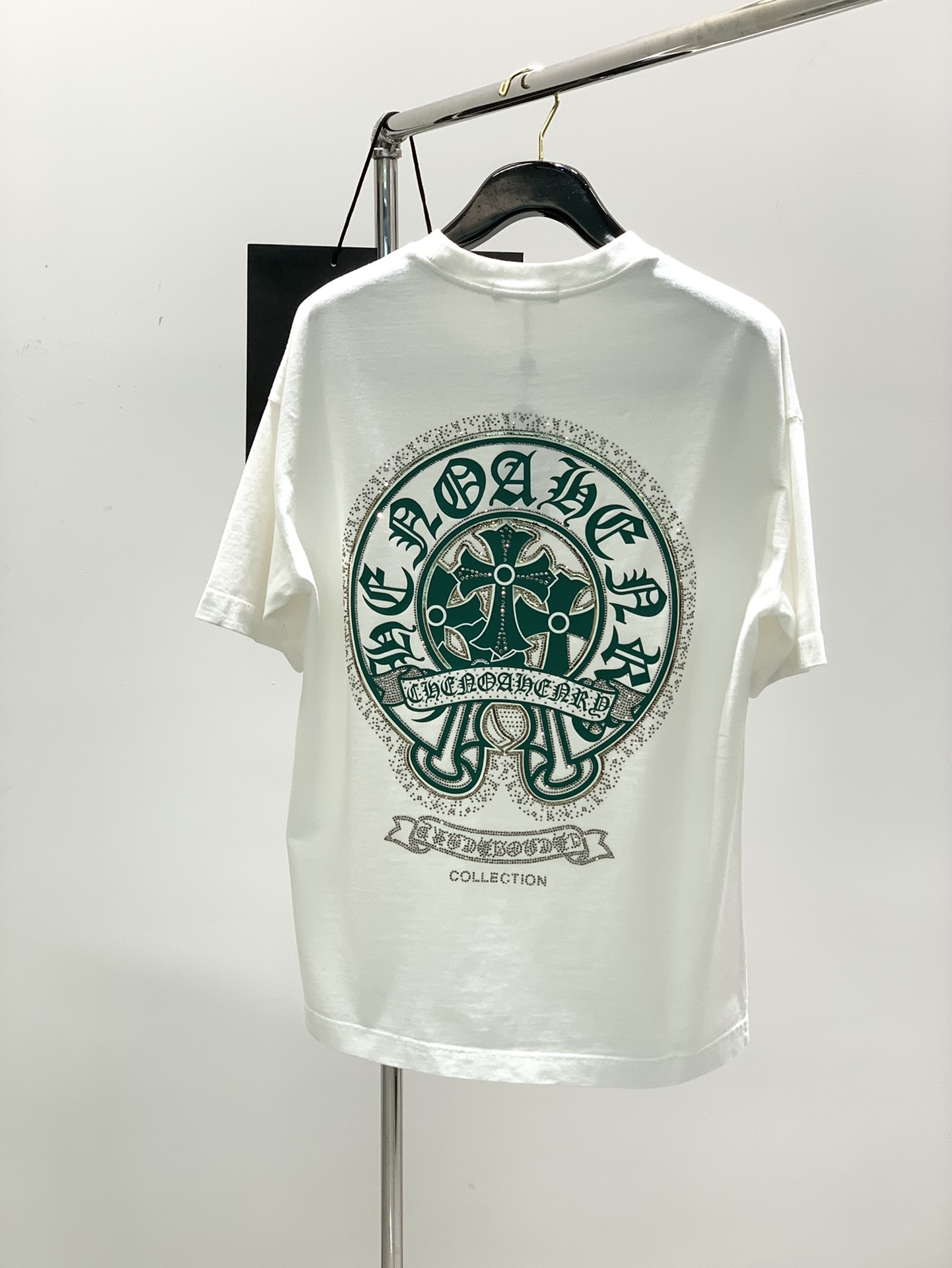，，Chrome Hearts 克罗心，2025春夏新品，专柜同步有售，原单狠货，时尚休闲圆领短袖T恤，