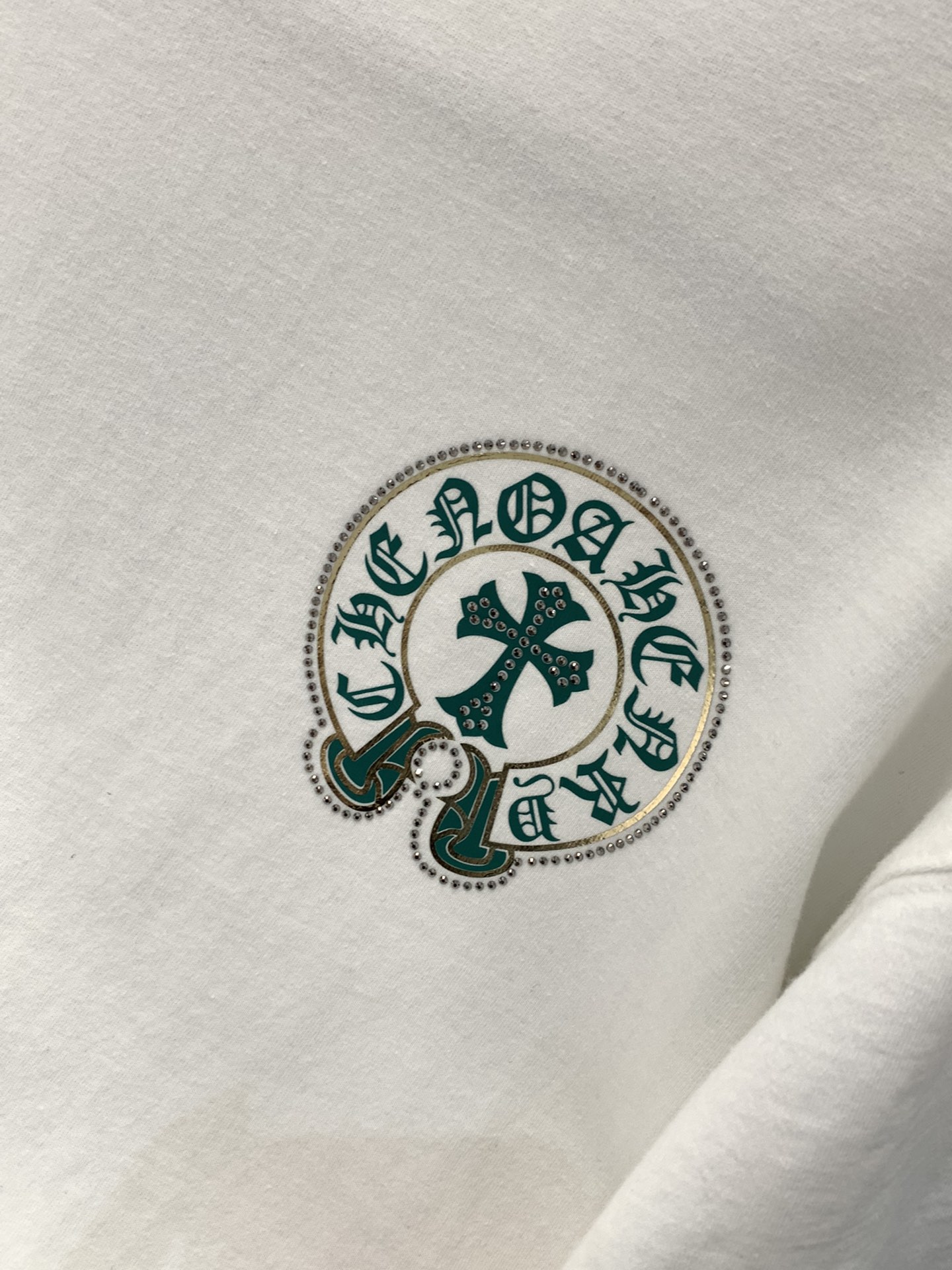 ，，Chrome Hearts 克罗心，2025春夏新品，专柜同步有售，原单狠货，时尚休闲圆领短袖T恤，