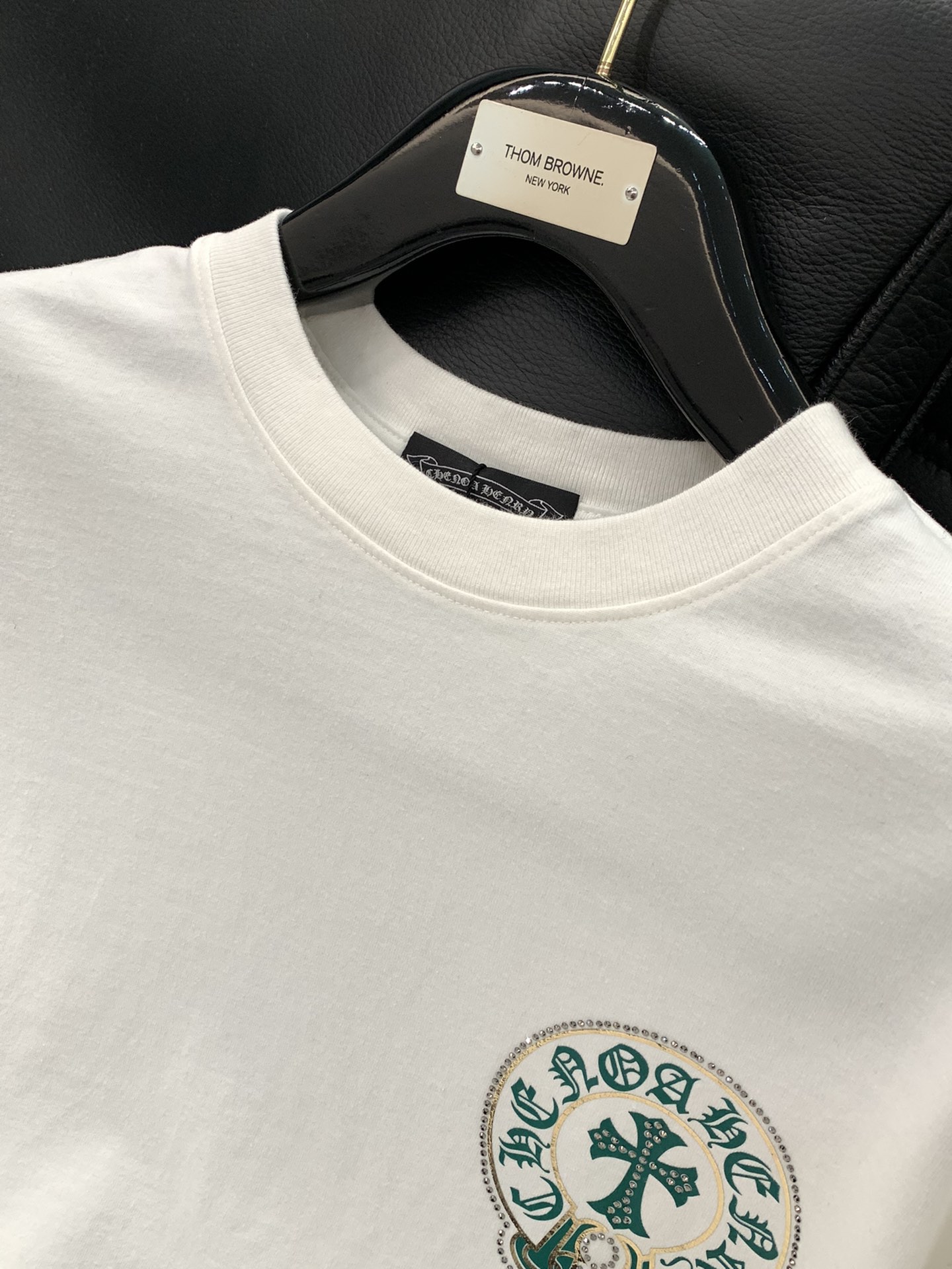 ，，Chrome Hearts 克罗心，2025春夏新品，专柜同步有售，原单狠货，时尚休闲圆领短袖T恤，