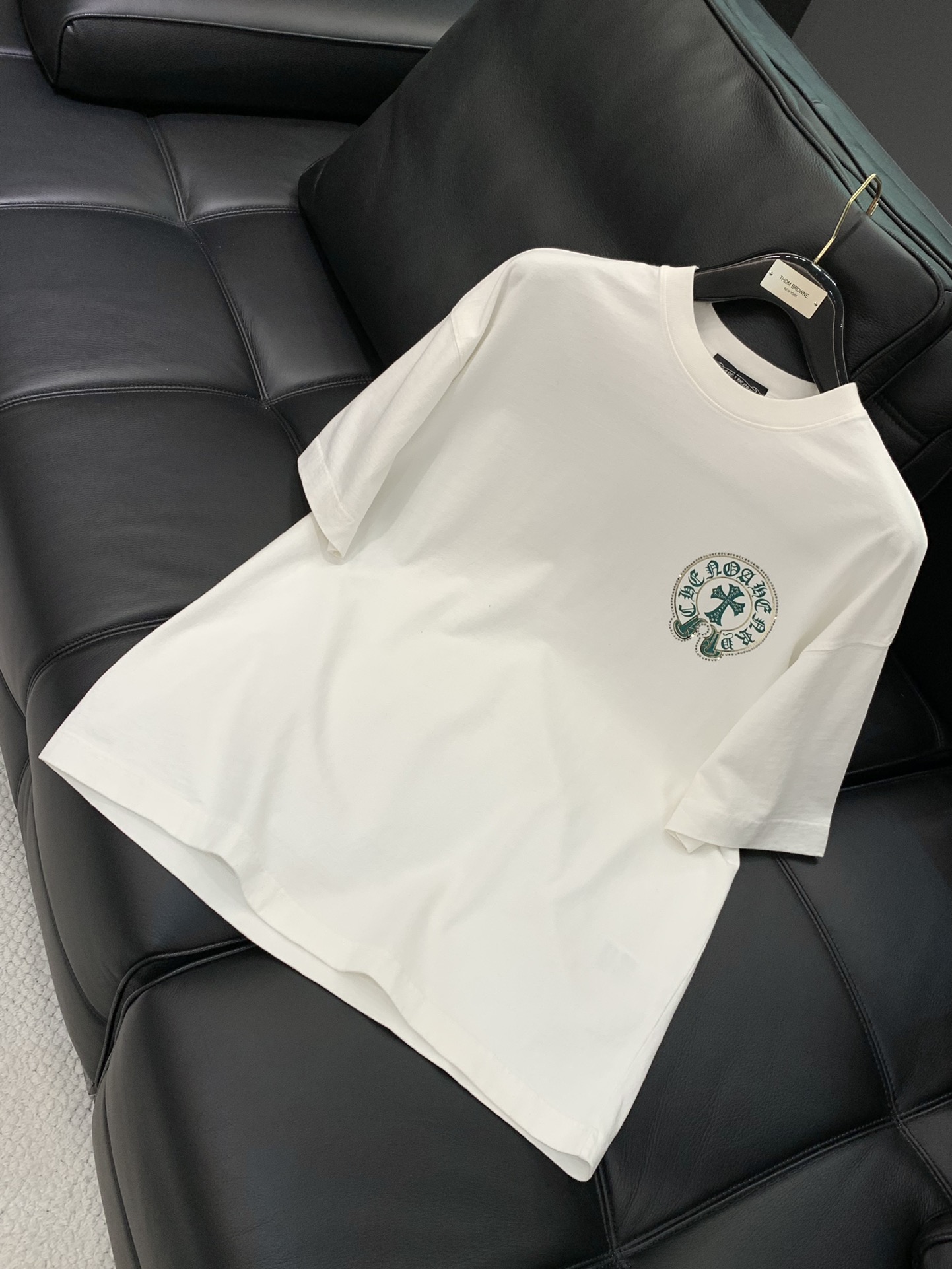 ，，Chrome Hearts 克罗心，2025春夏新品，专柜同步有售，原单狠货，时尚休闲圆领短袖T恤，