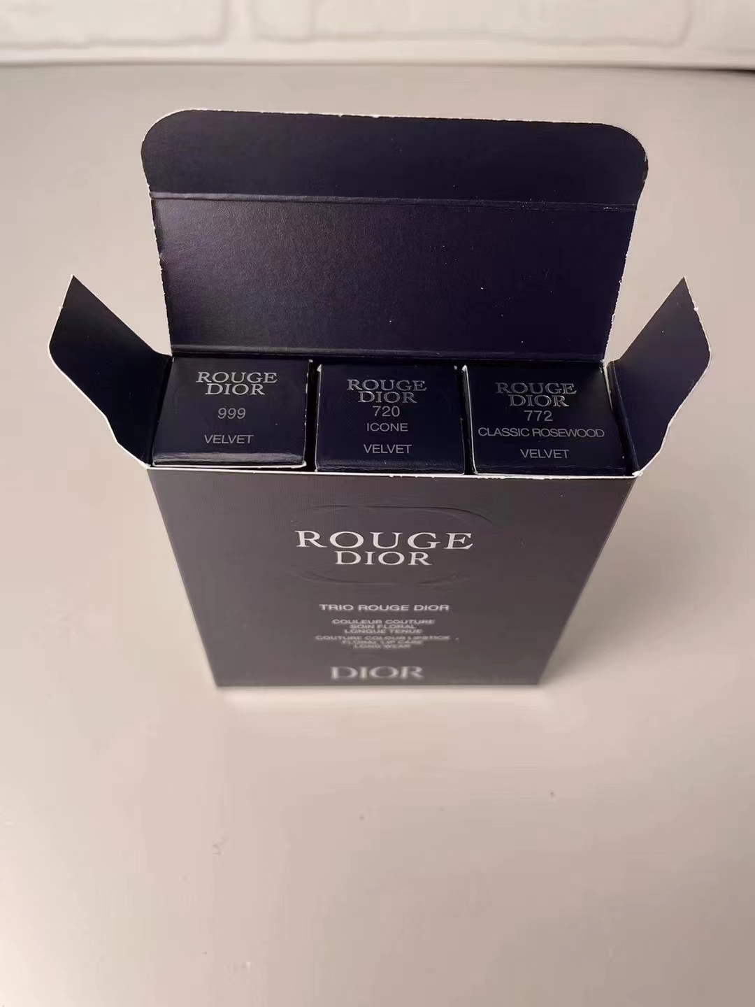 Dior Rouge Dior Lipstick Trio - Velvet Finish, Long Wear, Couture Colors 3 a1736355984723 3233