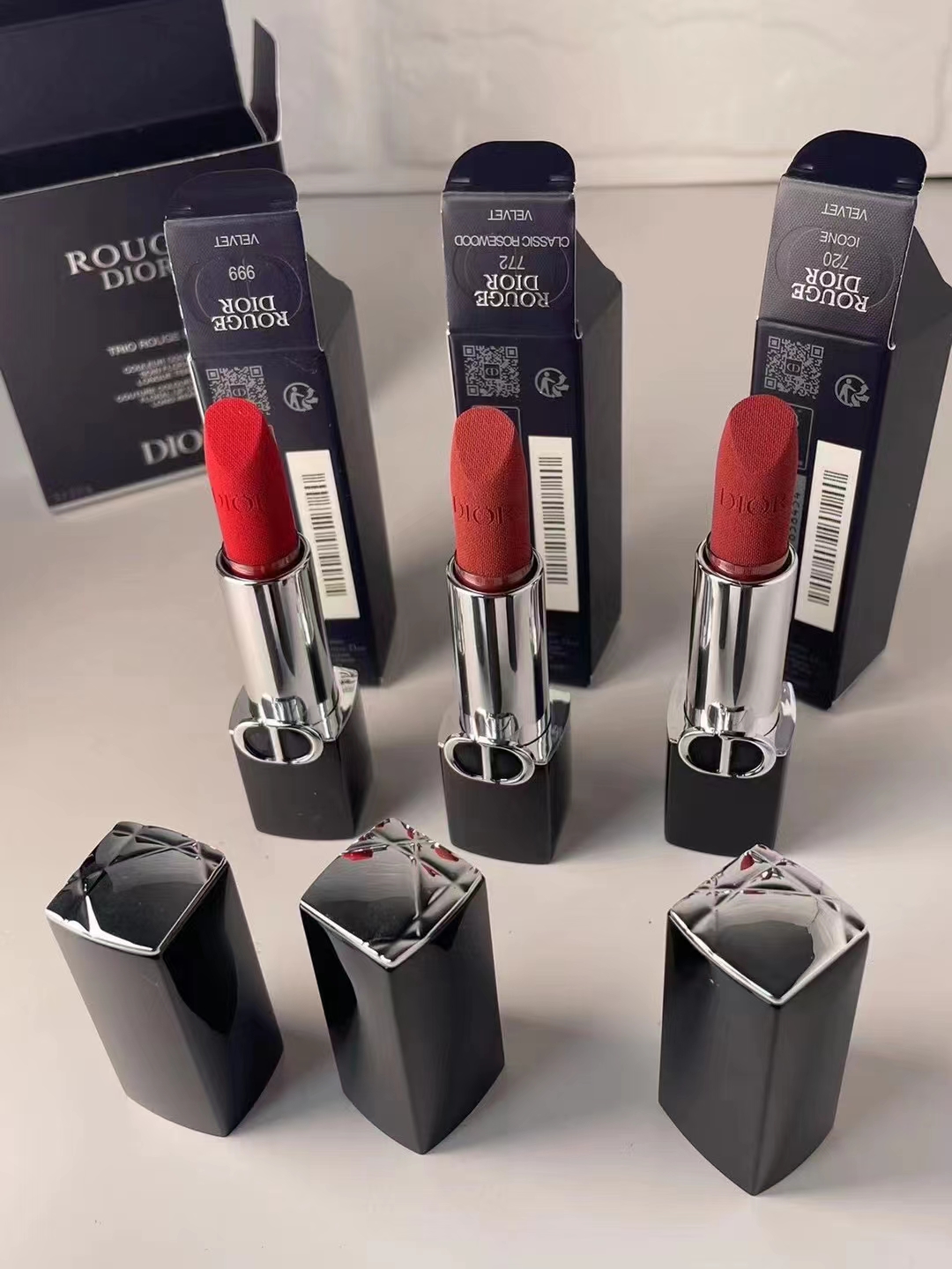 Dior Rouge Dior Lipstick Trio - Velvet Finish, Long Wear, Couture Colors 6 a1736355984746 4356