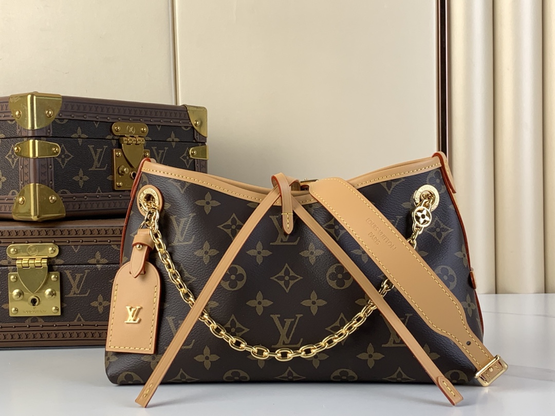 Louis Vuitton CarryAll BB Bolso de Mano Monogram Clásico para Dama