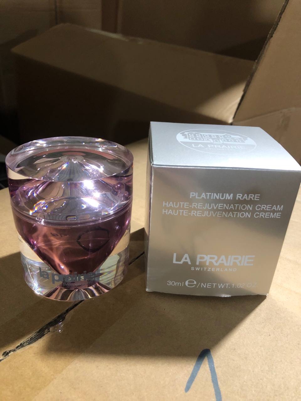 68！ La Prairie Crema de Platino 30ml！