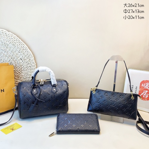 Louis Vuitton Embossed Pillow Bag Set - Crossbody, Shoulder Bag & Wallet 1 Louis Vuitton Embossed Pillow Bag Set - Crossbody, Shoulder Bag & Wallet
