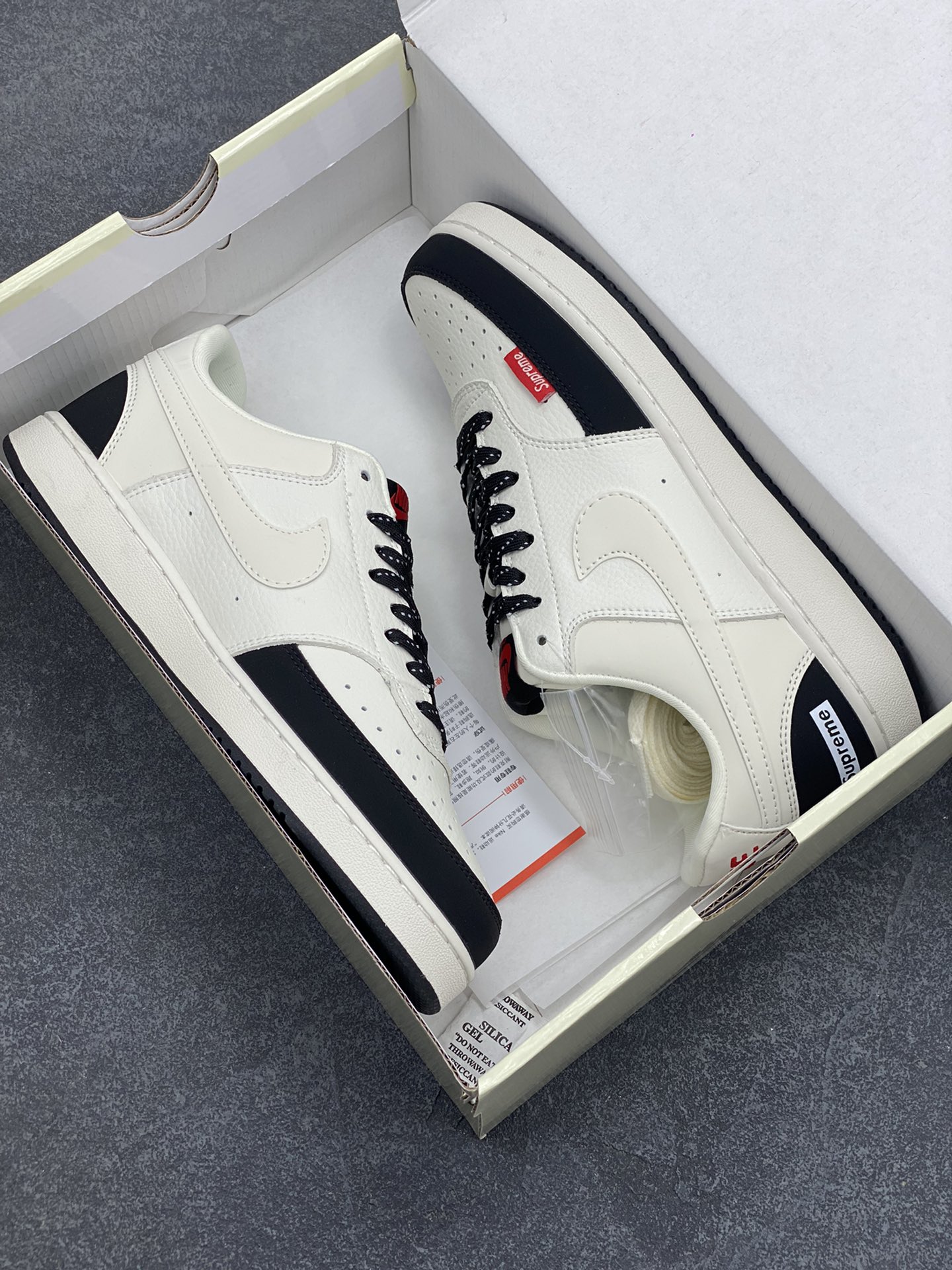 图片[9]-海外爆款 ZP订单 NIKE EBERNON Low prm 小空军低帮百搭透气休闲运动板鞋 独家头层版本 原数据独家私模大底 纯正版型 清洁度完美 货号：FD5188-127 尺码：36 36.5 37.5 38 38.5 39 40 40.5 41 42 42.5 43 44 44.5 45-选品中心