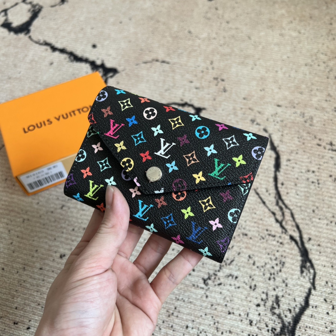 芯片版💕顶级原单 M14163黑彩 這款復刻版Louis Vuitton x Murakami系列的Vi