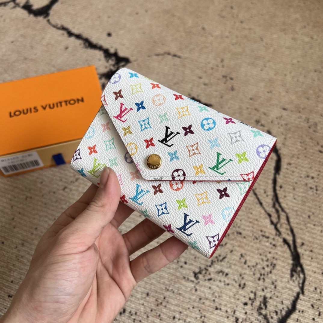 芯片版💕顶级原单 M14163白彩 這款復刻版Louis Vuitton x Murakami系列的Vi