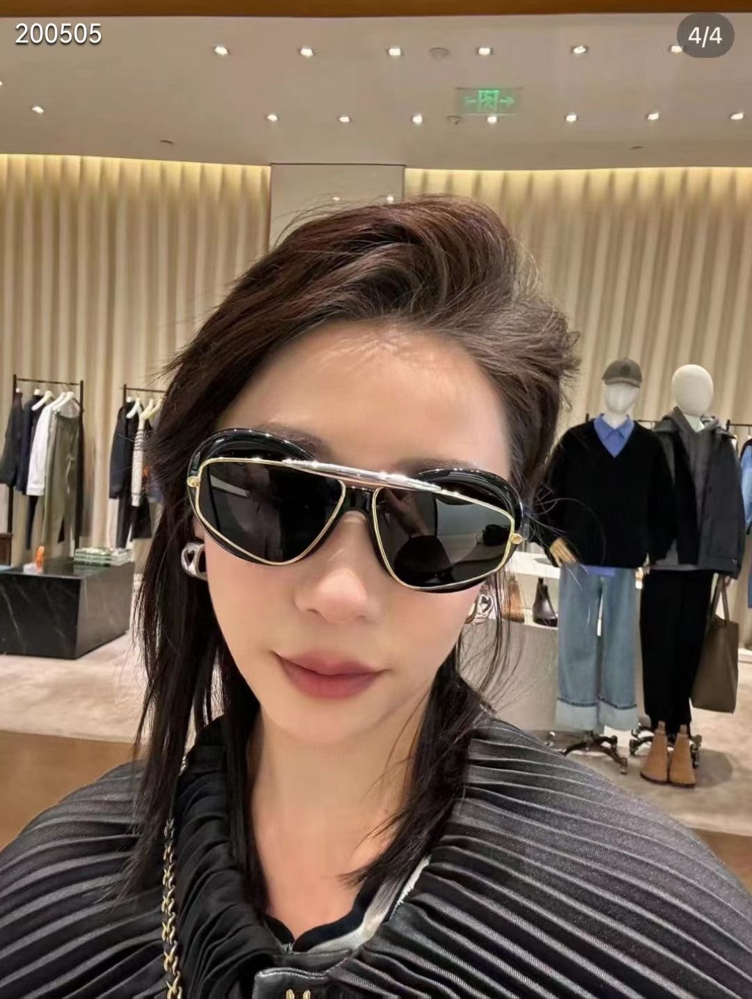  ‼️ 模特图【 LOEWE 】MODEL：LW40120I🌟🌟🌟SIZE：59口13-140🌟🌟🌟
