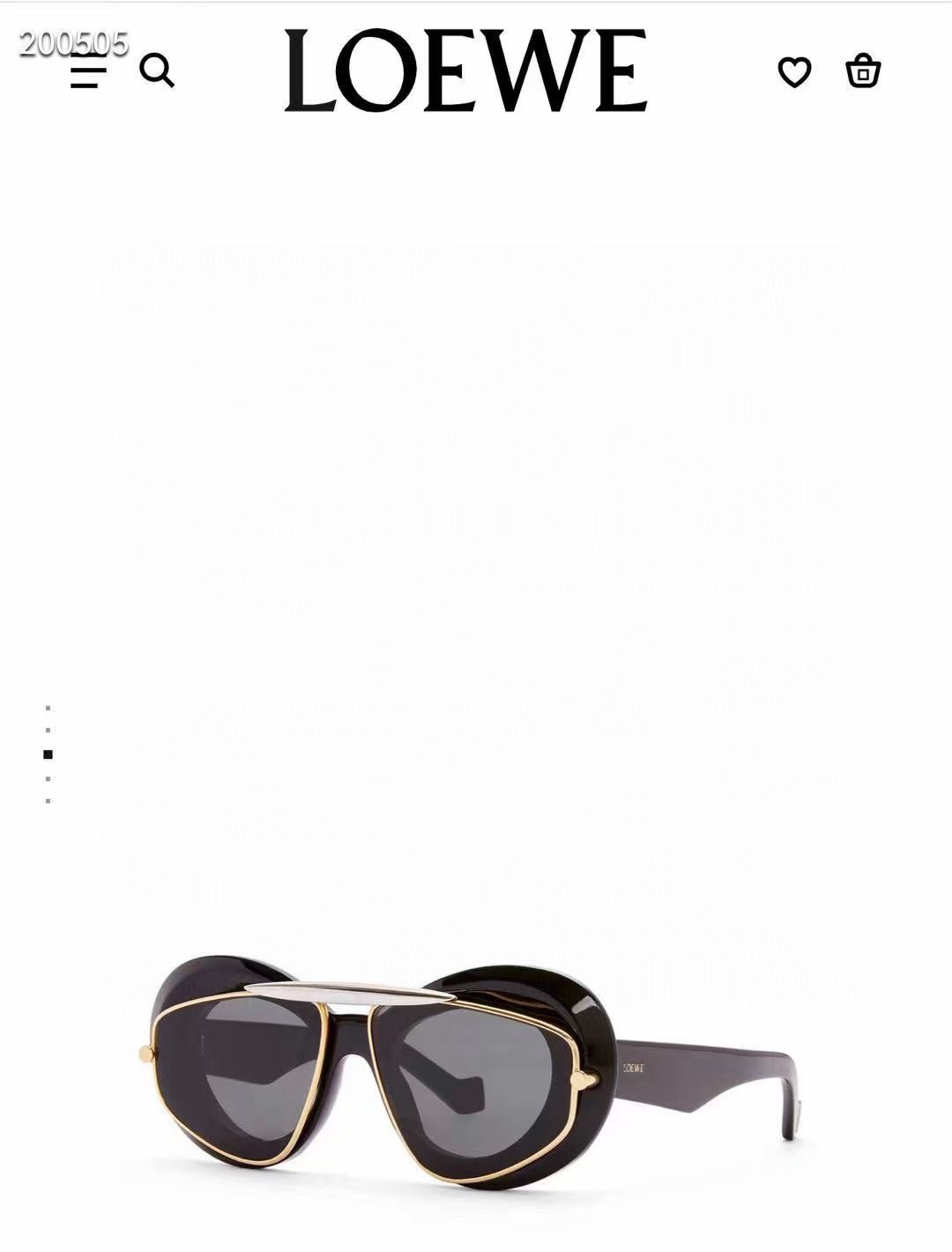  ‼️ 模特图【 LOEWE 】MODEL：LW40120I🌟🌟🌟SIZE：59口13-140🌟🌟🌟