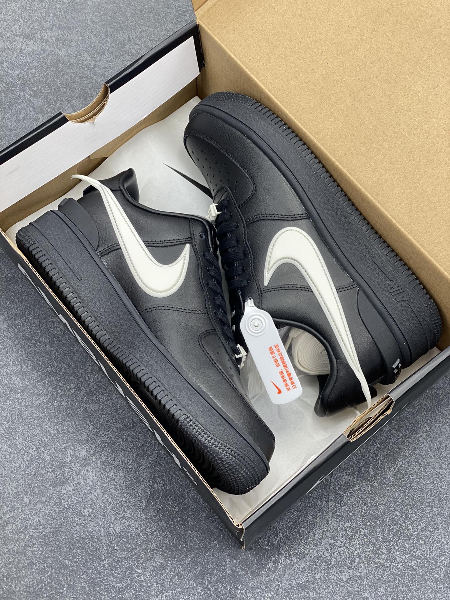 图片[9]-韩裔美籍设计师Yoon Ahn主理时尚品牌AMBUSH x Nike Air Force 1 Low SP\”Phantom\”空军一号宽底版系列低帮百搭休闲运动板鞋 货号：DV3464-001 尺码：36 36.5 37.5 38 38.5 39 40 40.5 41 42 42.5 43 44 44.5 45-选品中心