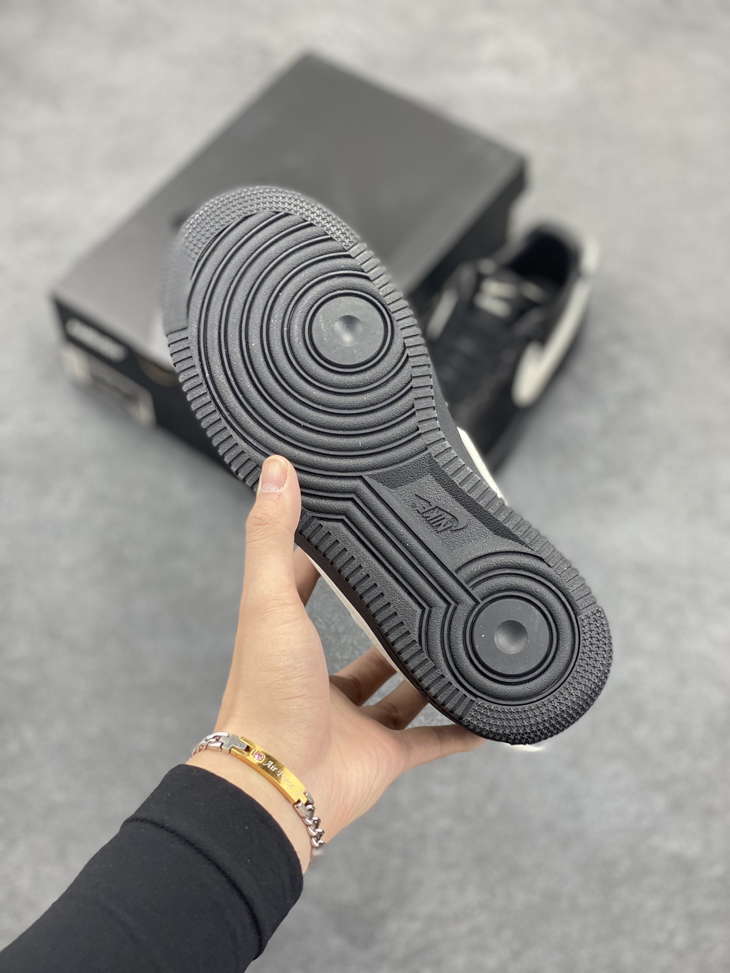 图片[5]-韩裔美籍设计师Yoon Ahn主理时尚品牌AMBUSH x Nike Air Force 1 Low SP\”Phantom\”空军一号宽底版系列低帮百搭休闲运动板鞋 货号：DV3464-001 尺码：36 36.5 37.5 38 38.5 39 40 40.5 41 42 42.5 43 44 44.5 45-选品中心