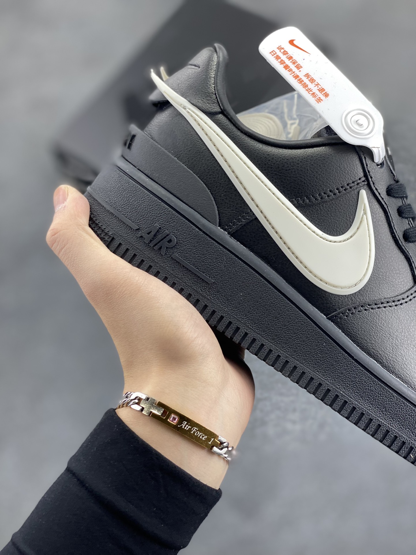 图片[6]-韩裔美籍设计师Yoon Ahn主理时尚品牌AMBUSH x Nike Air Force 1 Low SP\”Phantom\”空军一号宽底版系列低帮百搭休闲运动板鞋 货号：DV3464-001 尺码：36 36.5 37.5 38 38.5 39 40 40.5 41 42 42.5 43 44 44.5 45-选品中心