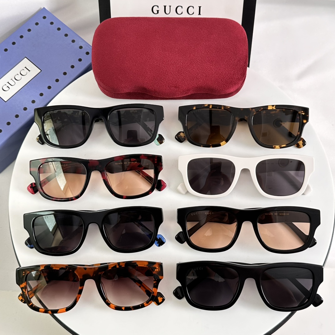  ‼️ 官网图 GUCC*🐝🐝🐝MODEL：GG1427S🐝🐝🐝SIZE：52口20-145🐝🐝🐝