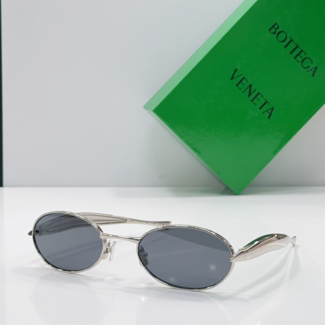 Bottega Veneta 太阳镜 金属 椭圆