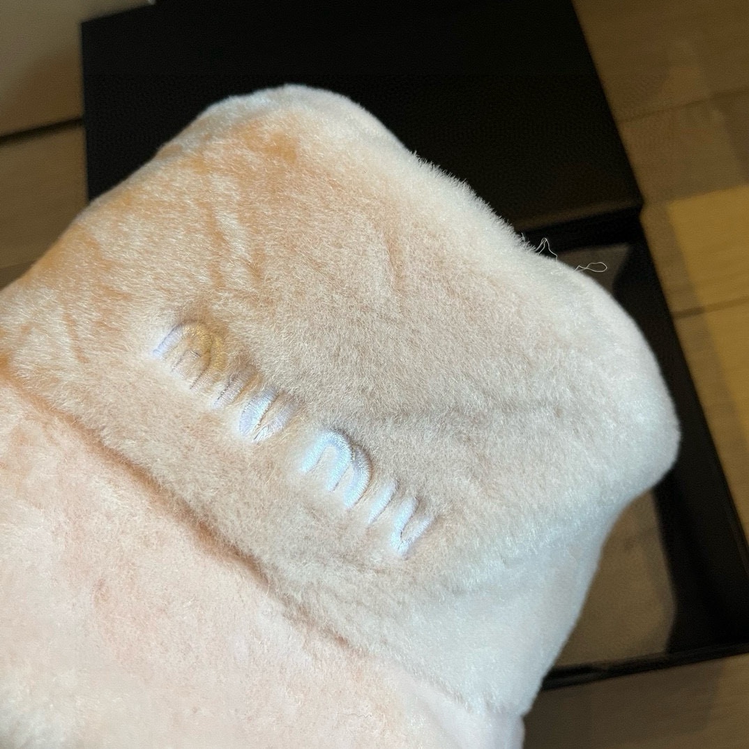 the hat. miumiu, the lamb scarf hat - 图片 3