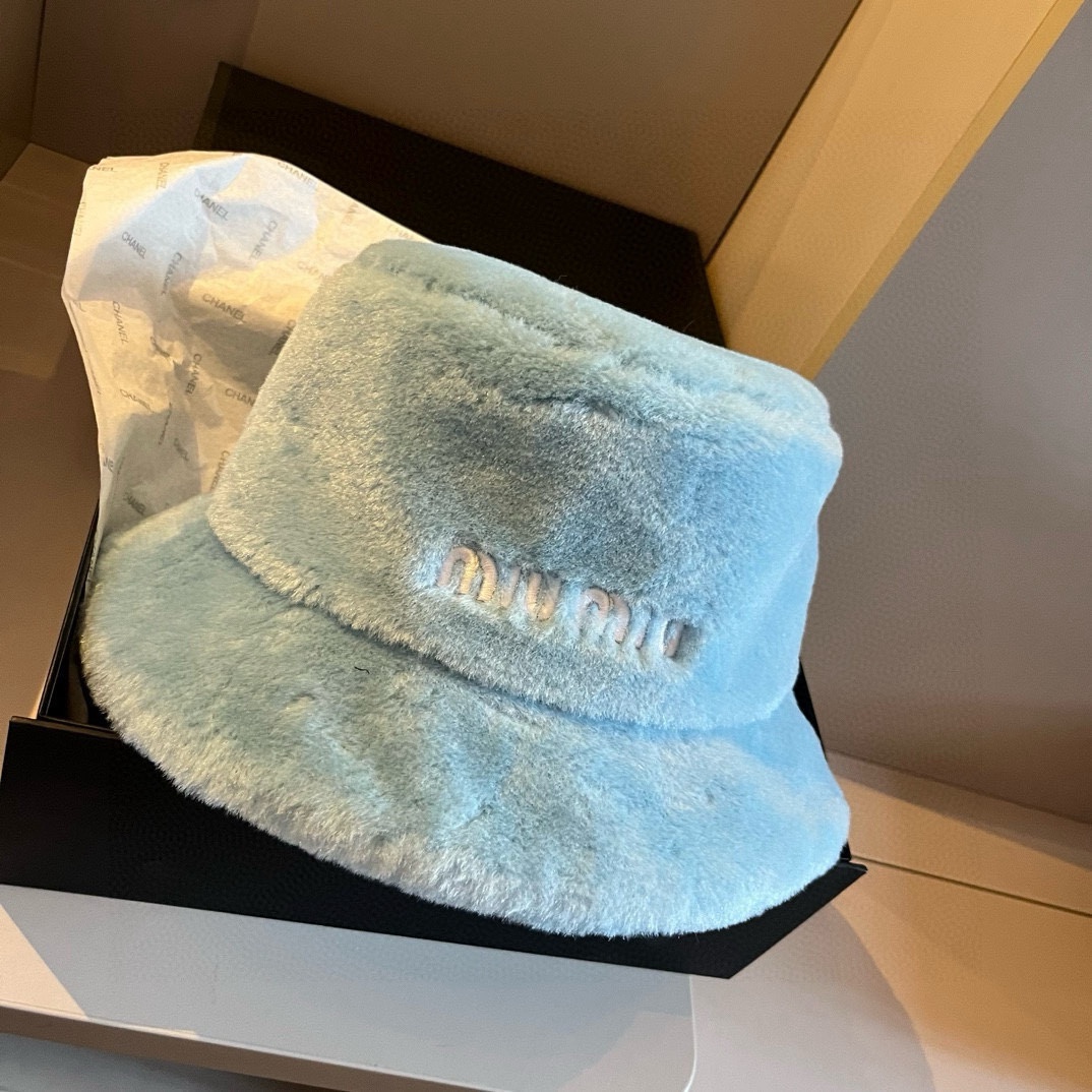 the hat. miumiu, the lamb scarf hat - 图片 3