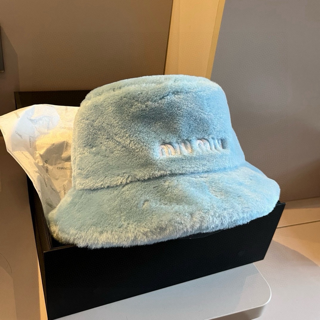 the hat. miumiu, the lamb scarf hat