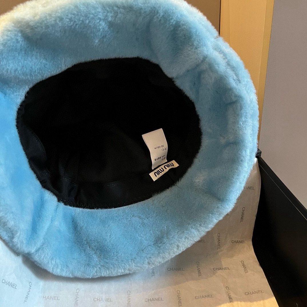 the hat. miumiu, the lamb scarf hat - 图片 6