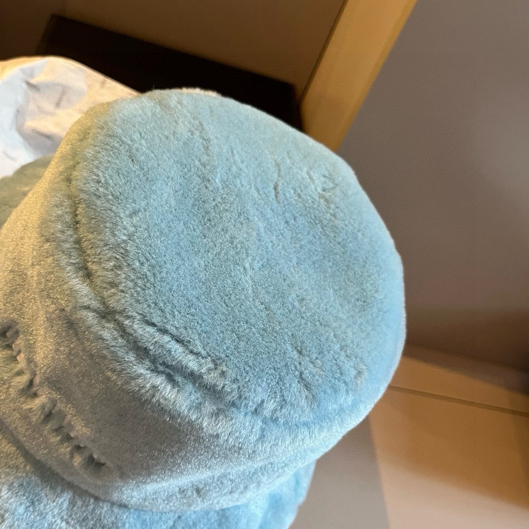 the hat. miumiu, the lamb scarf hat - 图片 5