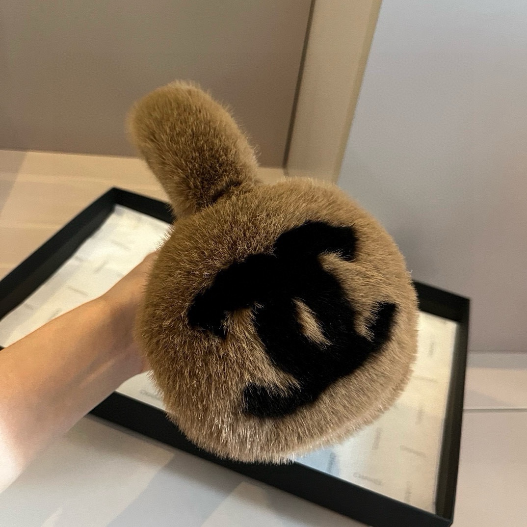 Whoo! Chanel Chanel’s ear mask, furry ear bag - 图片 4