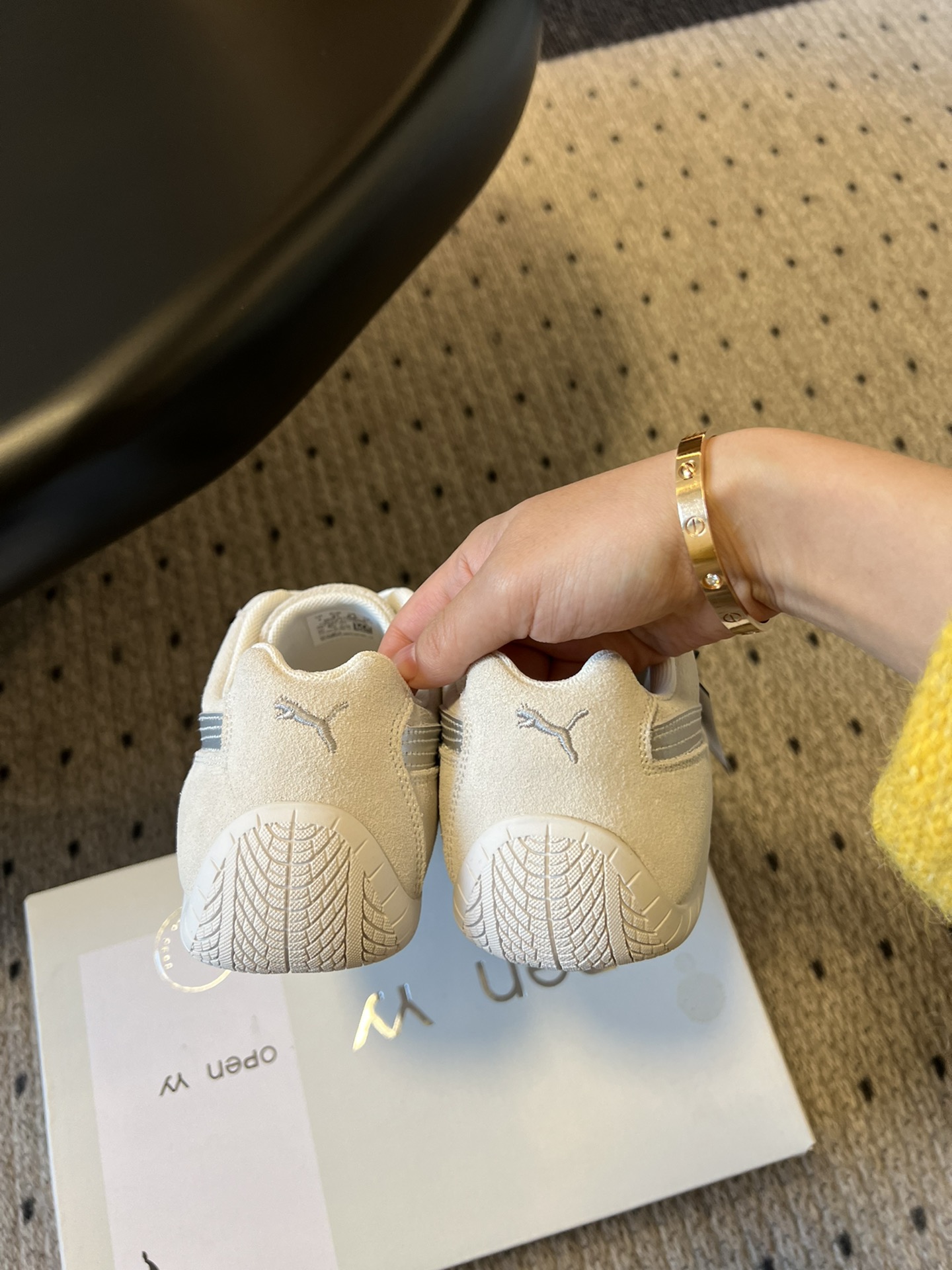 
新色来袭 puma X openyy 联名运动鞋 

白色 复古米色 樱花粉色 我真的好推荐啊！！姐妹