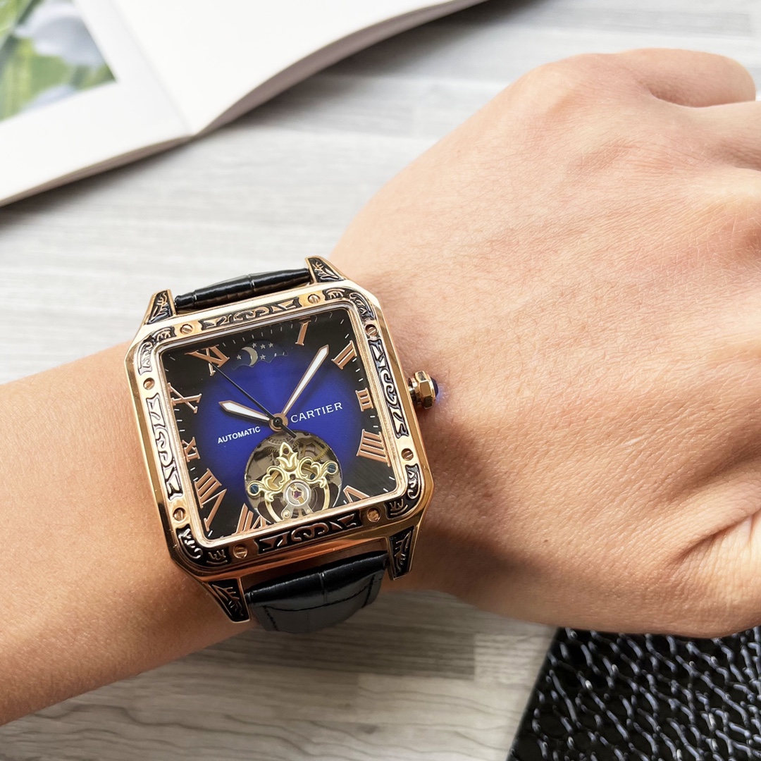 NO:147383,Unified octagonal shell series exquisite and versatile [Latest] Cartier's latest design large flywheel fine [Type] boutique men's watch [Watch strap] real cowhide strap [Movement] high-end fully automatic mechanical movement [Mirror] mineral reinforced glass (more high definition) Elegant taste, vast and atmospheric, ingenious, wrist treasure, size diameter 42mm thick 12mm hot sale!  Welcome to reprint!  cartier cowhide19860909统一 八角壳系列 精致百搭【最新】卡地亚最新设计大飞轮精品【类型】精品男士腕表【表带】真牛皮表带【机芯】高端全自动机械机芯【镜面】矿物质强化玻璃（更高清） 品味高雅 浩瀚大气 匠心独运 腕间瑰宝 尺寸直径42mm厚12mm热卖上市！欢迎转载！,,cartier,cowhide,Watch