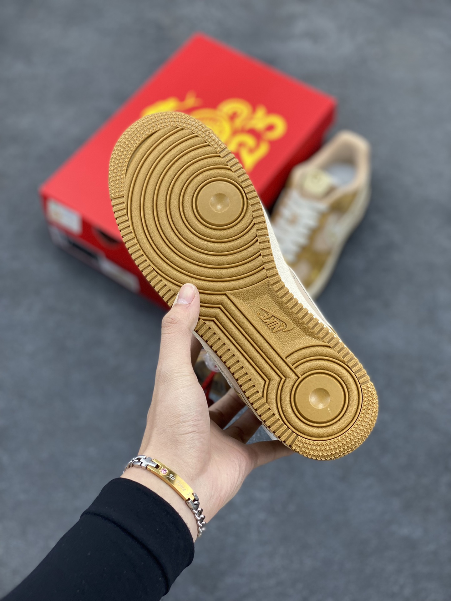 图片[5]-Nk Air Force 1‘07 Low 蛇年限定 空军一号低帮休闲板鞋  #原楦头原纸板 原装鞋盒 定制五金配件 内置全掌气垫 原厂鞋底 货号：CH6336-523  尺码：36 36.5 37.5 38 38.5 39 40 40.5 41 42 42.5 43 44 44.5 45-选品中心