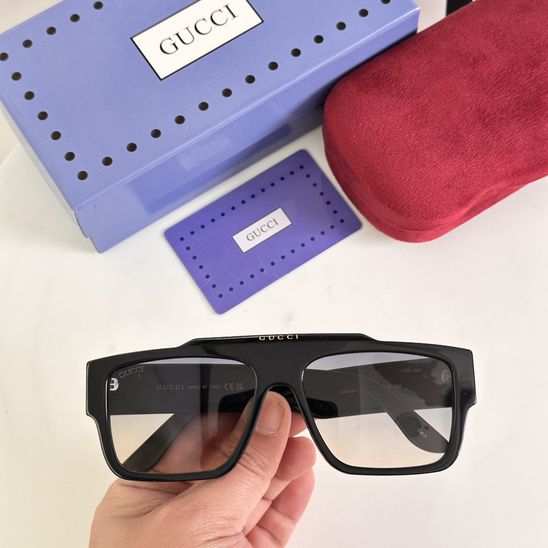 ‼️GUCCI
MODEL：GG1460S
SIZE：56口16-145
