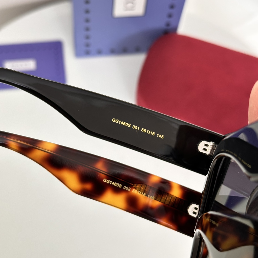 ‼️ 细节图 GUCCI
MODEL：GG1460S
SIZE：56口16-145
