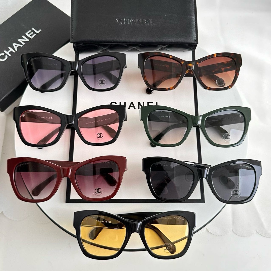 ‼️正品 渠道货 秋冬新款 CHANE 香奈儿 9162B 
时尚 个性 百搭 太阳镜
佩戴舒适 高鼻拖