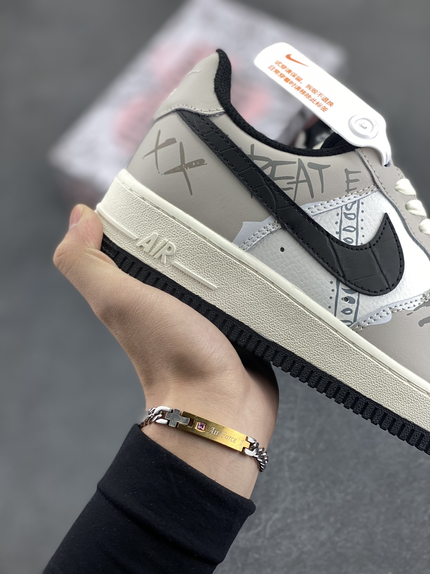 图片[6]-Nike Air Force 1 Low’07 西海岸配色 空军一号低帮休闲板鞋 定制皮料 原厂3D打印 定制鞋盒 原楦原纸板 纯正空军版型 内置全掌气垫 货号：LT5986-921 尺码：36 36.5 37.5 38 38.5 39 40 40.5 41 42 42.5 43 44 44.5 45-选品中心