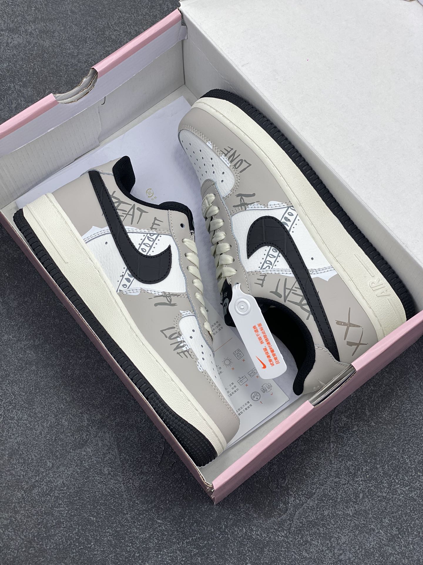 图片[9]-Nike Air Force 1 Low’07 西海岸配色 空军一号低帮休闲板鞋 定制皮料 原厂3D打印 定制鞋盒 原楦原纸板 纯正空军版型 内置全掌气垫 货号：LT5986-921 尺码：36 36.5 37.5 38 38.5 39 40 40.5 41 42 42.5 43 44 44.5 45-选品中心