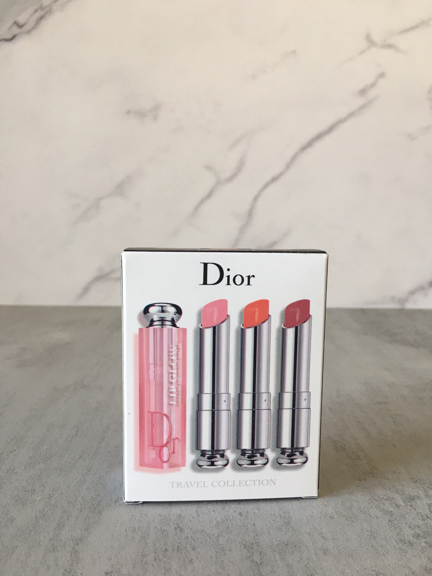 Dior Lip Glow Color Reviver Balm Set - 001 Pink, 004 Coral, 012 Rosewood