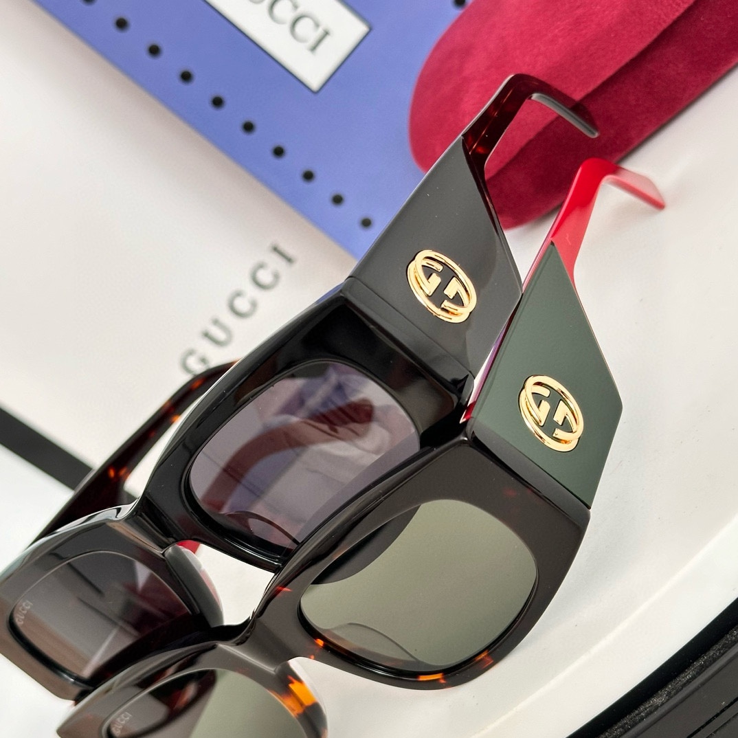 ‼️ 细节图 GUCC*🐝🐝🐝MODEL：GG1664S
🐝🐝🐝SIZE：51口21-140🐝🐝🐝