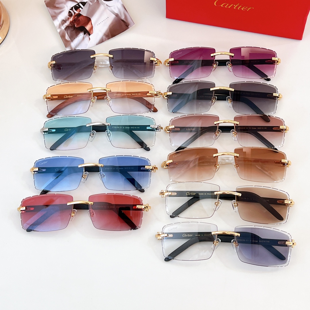 까르띠에 선글라스 72380 Cartier Sunglasses