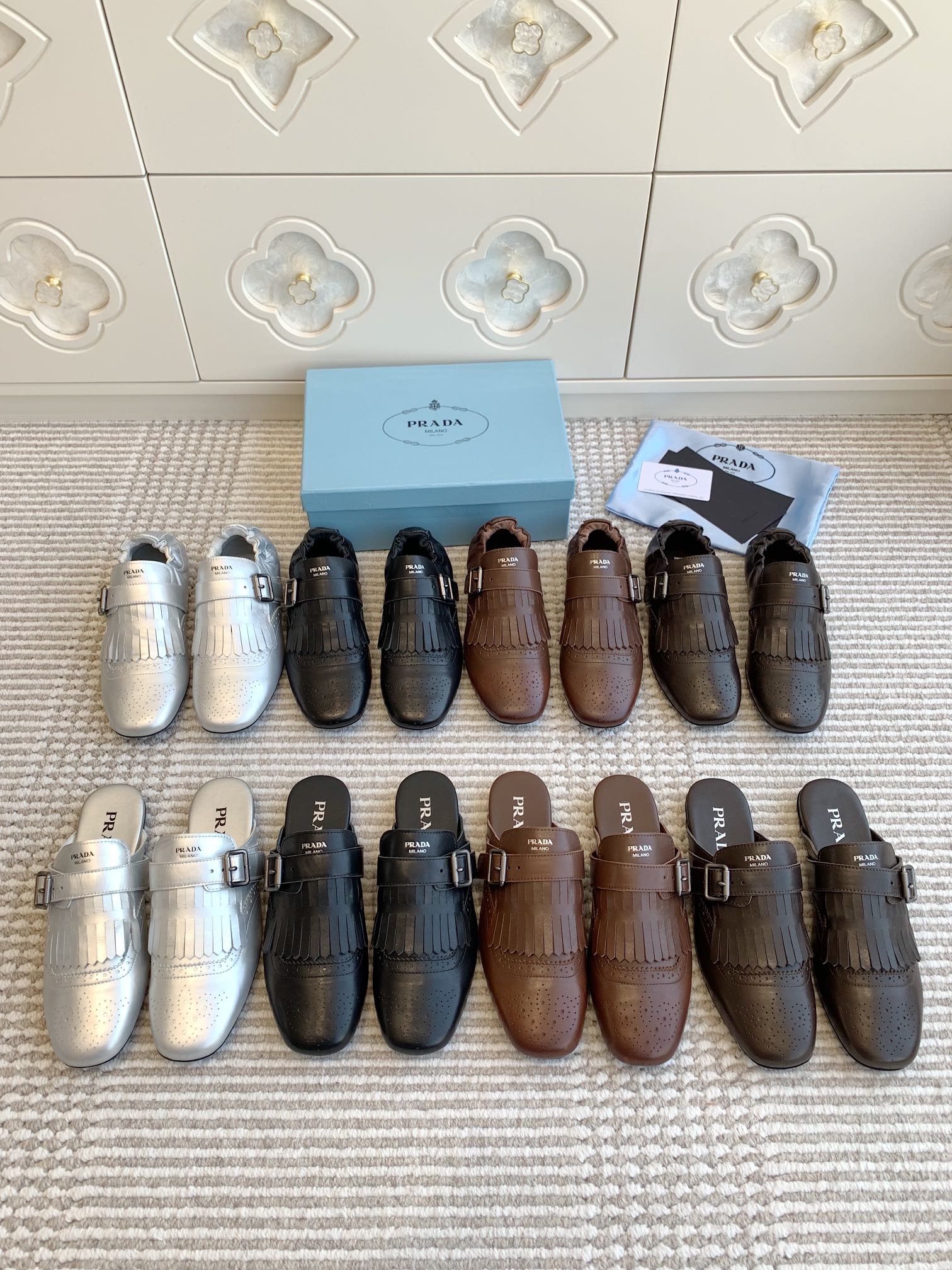 NO:169943,———— rada·retro tassel slippers/Loafer 35-41,loafer semi-trailer,prada,loafers,slippers19860909————rada·复古流苏拖鞋/乐福 35-41,乐福鞋半拖,prada,loafers,slippers,Women's Shoes