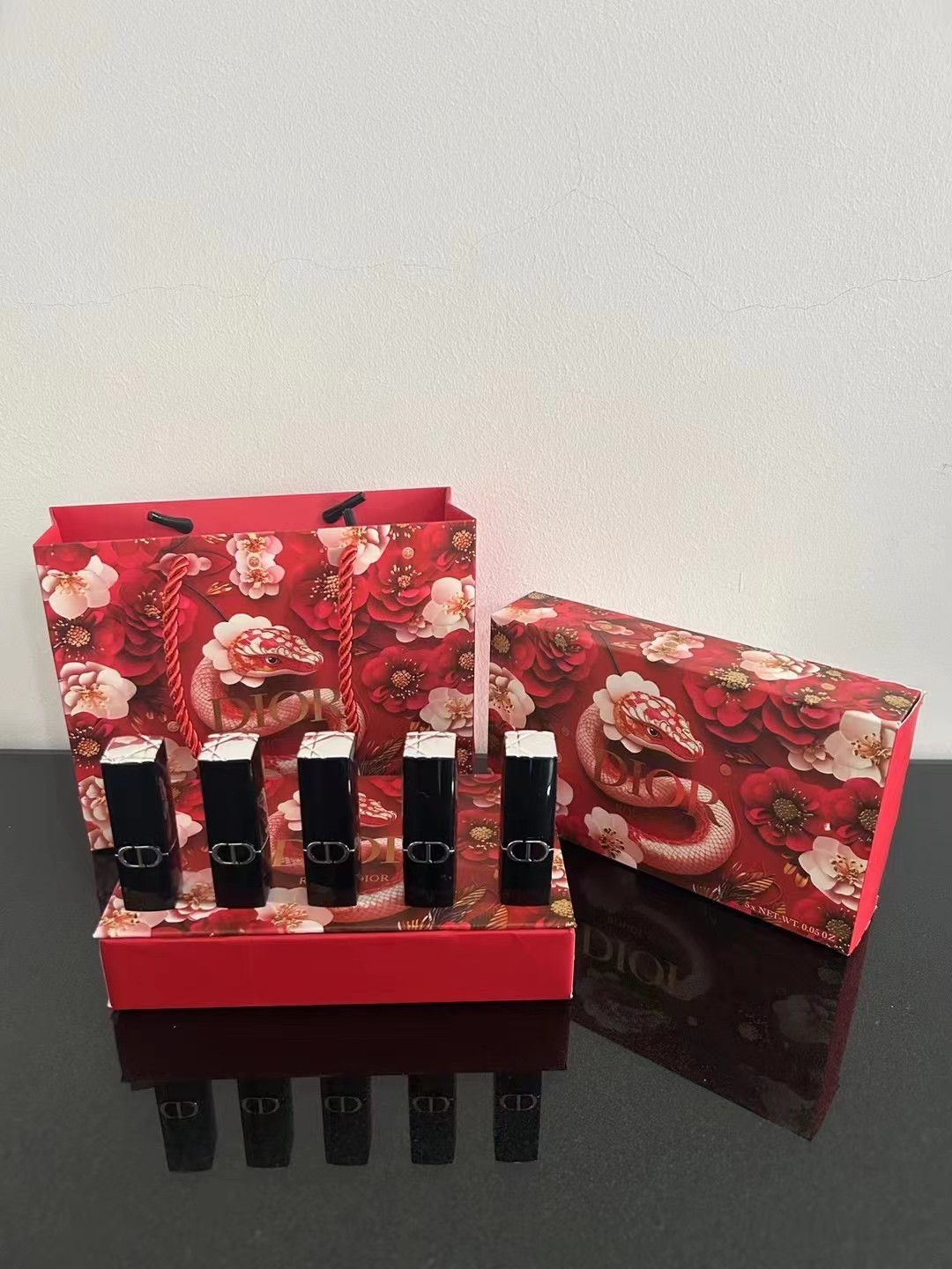 Dior Snake Year Limited Edition Lipstick Mini Set - 5 Velvet Shades 4 a1737035409656 6064