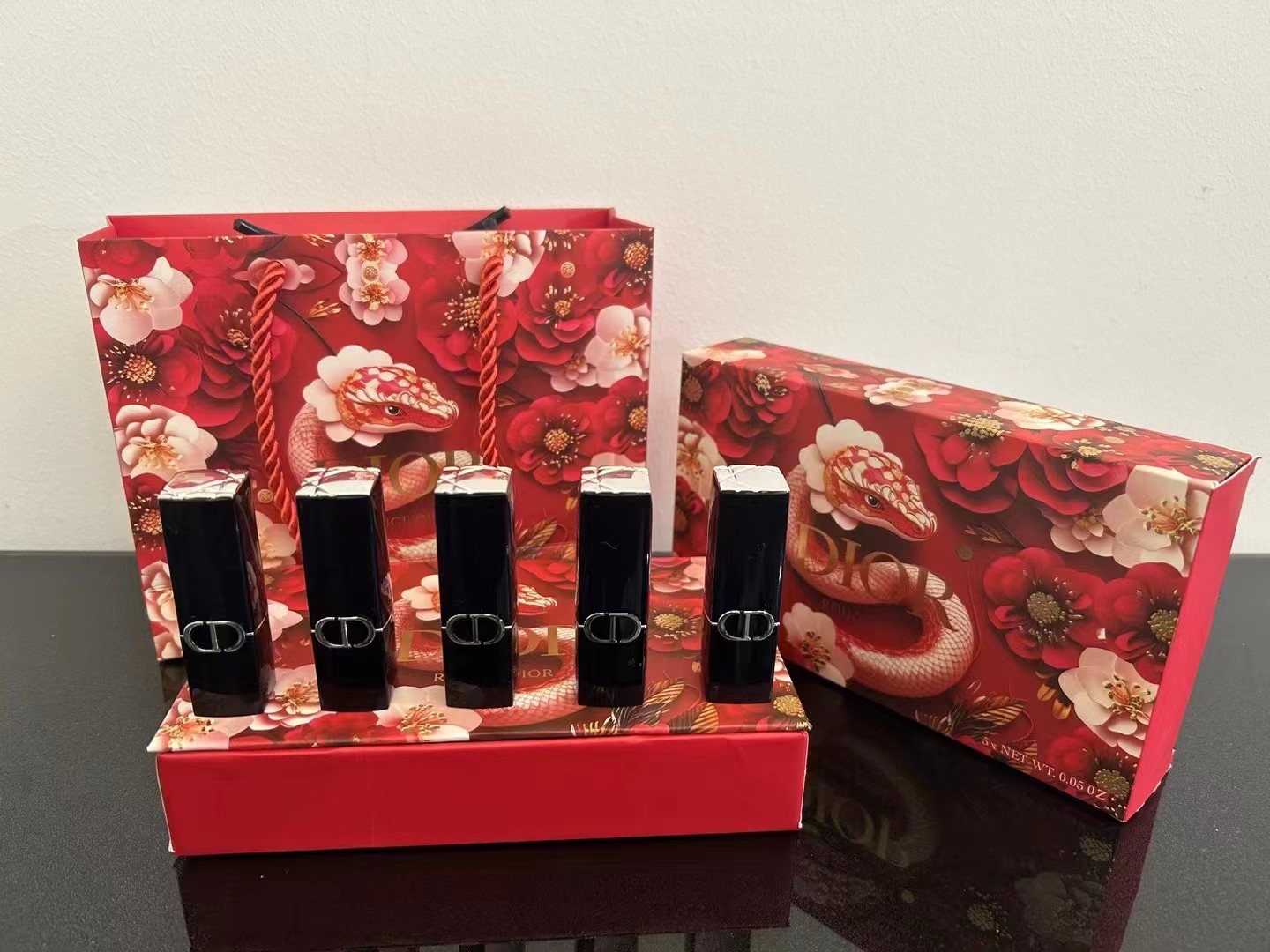 Dior Snake Year Limited Edition Lipstick Mini Set - 5 Velvet Shades 7 a1737035409890 2877