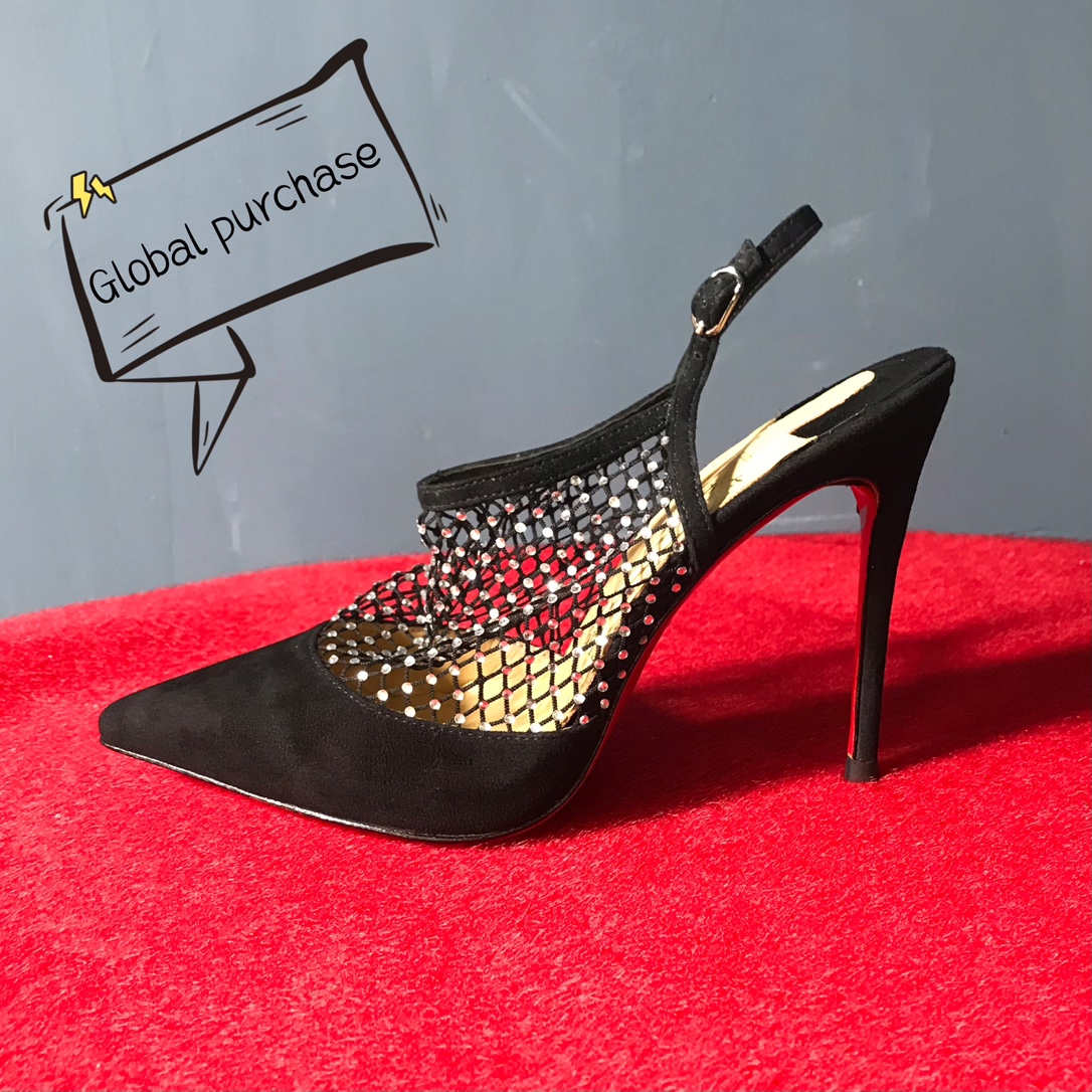 NO:100469,High-end customization 2025 spring and summer classic series! H10Cm, size 34-42. Customized models are not refundable or exchanged. 9024-052. Black deer leather, white imitation Austrian diamond {sandale boots) Standard European code Official website picture Reference: 9024-052 Color:black/ Material:cowhide Lining:goat leather Heel height:8.5Cm Sole:leather sole Size:EUR 34-42 (US 4-11):,,christian louboutin,boots19860909高端订制 2025春夏精典款系列！ H10Cm,尺码34-42码. 订制款不退不换9024-052.黑色鹿皮,白仿奧鑽｛凉靴款） 标准欧码 官网图 Reference:9024-052 Color:black/ Material:cowhide Lining:goat leather Heel heigh:8.5Cm Sole:leather sole Size:EUR 34－42（US 4一11) :,,christian louboutin,boots,Women's Shoes