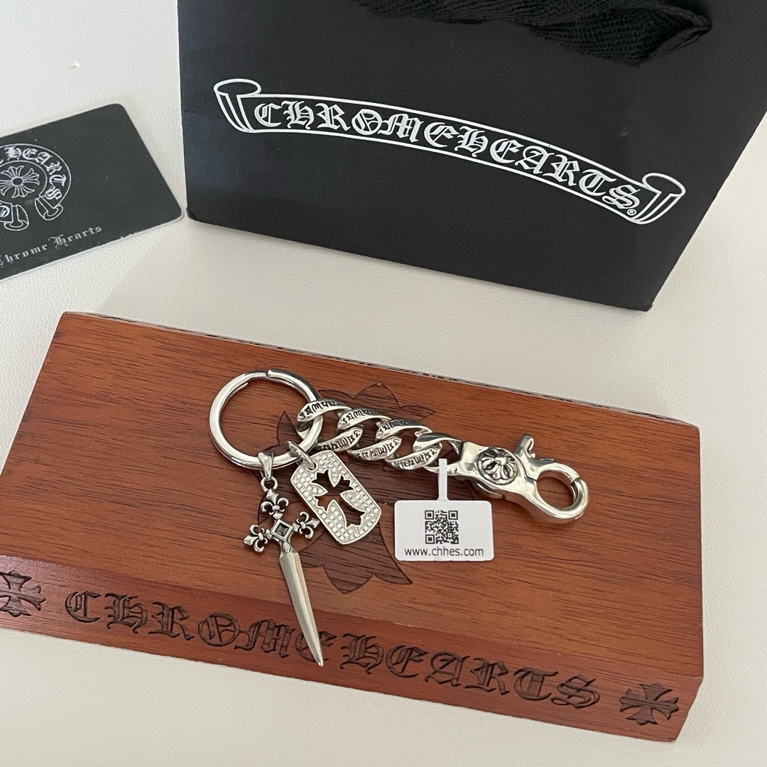 Chrome Hearts Crowe Necklace: Handmade Unisex Statement Piece with Unique Design