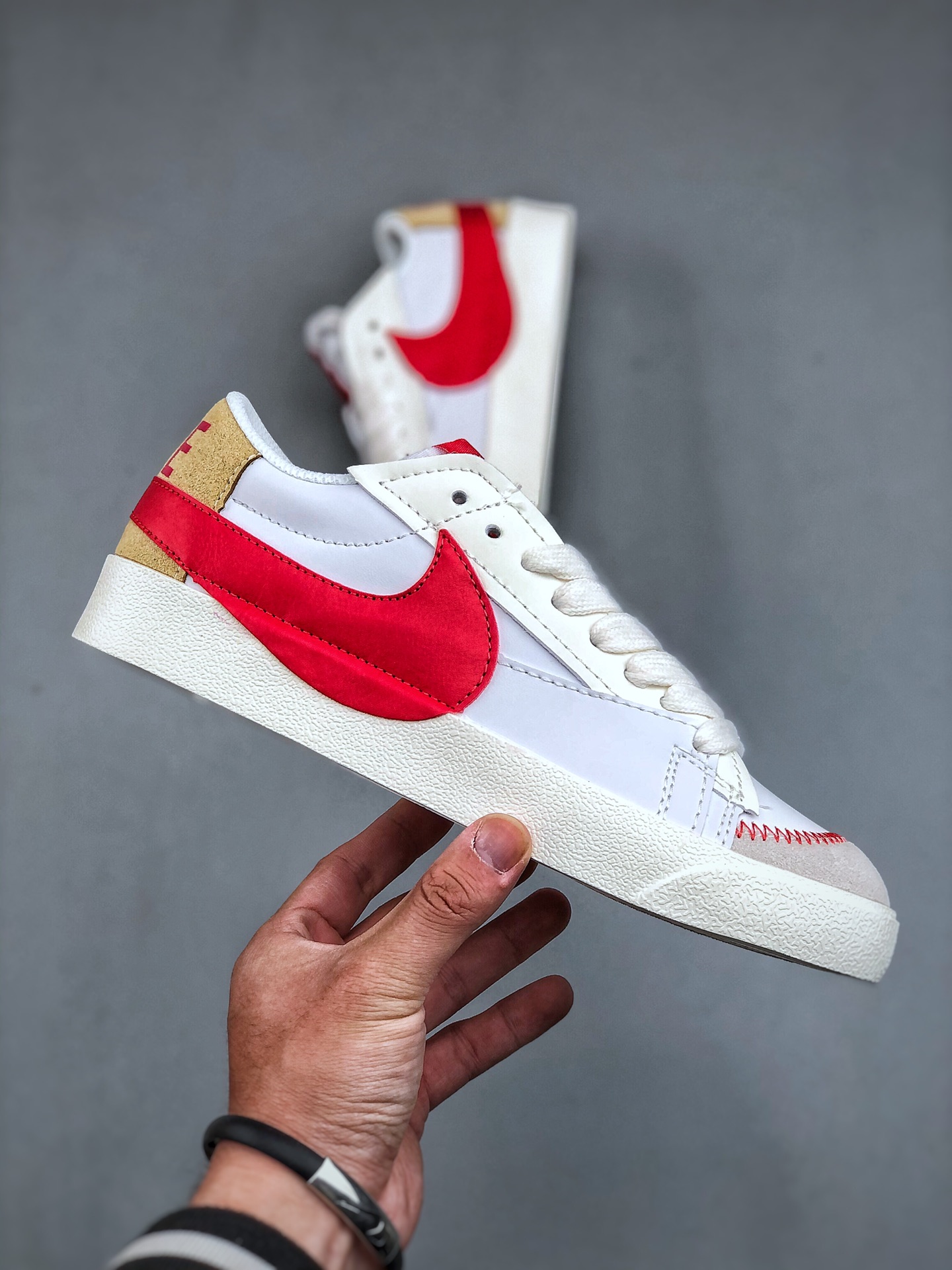 💰真标170💰公司级200💰纯原240 NK Blazer Low‘77 Jumbo “蛇年限定”经典百搭低帮开拓者休闲运动板鞋 货号：DQ1470 005 尺码：36-45（半）