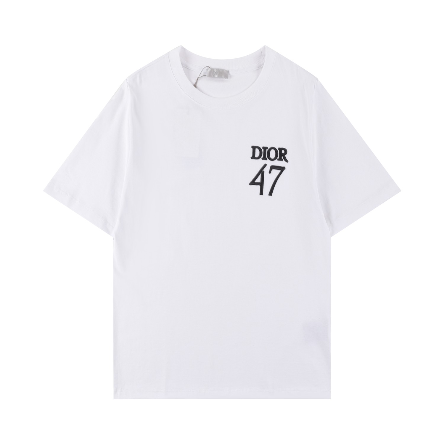 Camiseta de manga corta DIO Di* 2025SS primavera y verano nuevo estilo, tecnología de bordado tridimensional con detall…