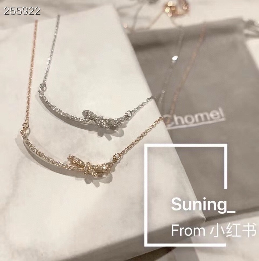 Chanel 精工版本 Chanel 香奈儿蝴蝶结项链 香奶奶家高级珠宝系列 很火爆