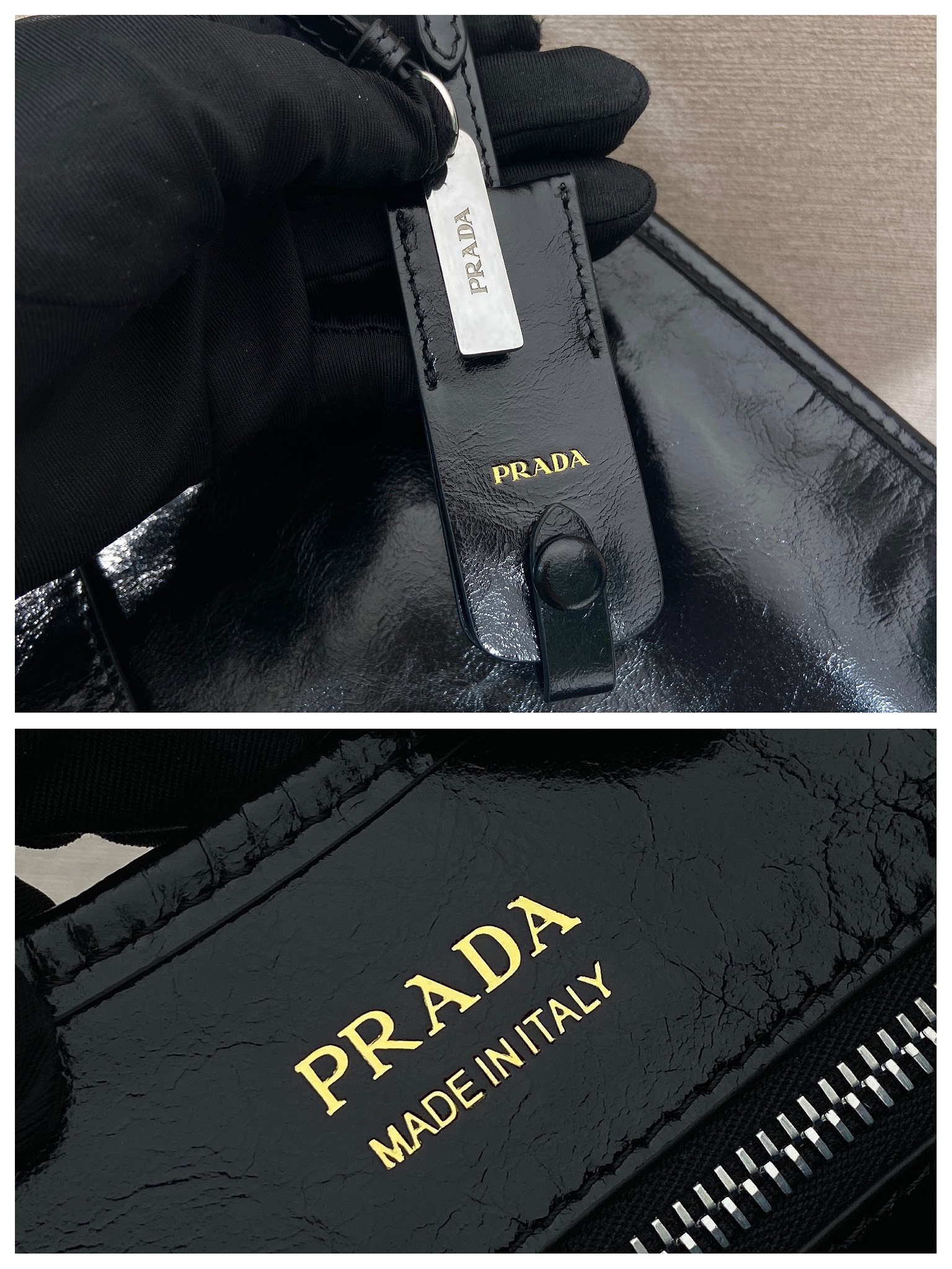 💰950🎉新品🎉1BG570春夏新款🎉🎉
这款走秀款采用进口油腊皮，顶级五金，前幅配有插扣锁开合，容量空间大，又可手提又可肩背，上身效果非常大气时尚，喜欢宝宝们，赶紧入手吧🎉🎉
长39x高24.5x底14cm🎉🎉🎉💰💰💰