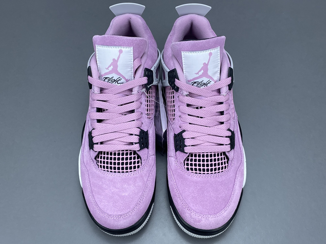 
【OG版 AJ4】Jordan Air Jordan 4 “Orchid” 耐磨 中帮 复古篮球鞋  