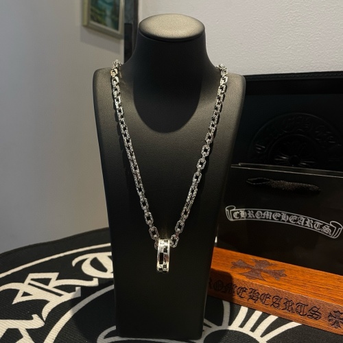 Chrome Hearts Cross Clasp Ring Pendant Necklace, Unisex Rock Punk Style 22 Chrome Hearts Cross Clasp Ring Pendant Necklace, Unisex Rock Punk Style